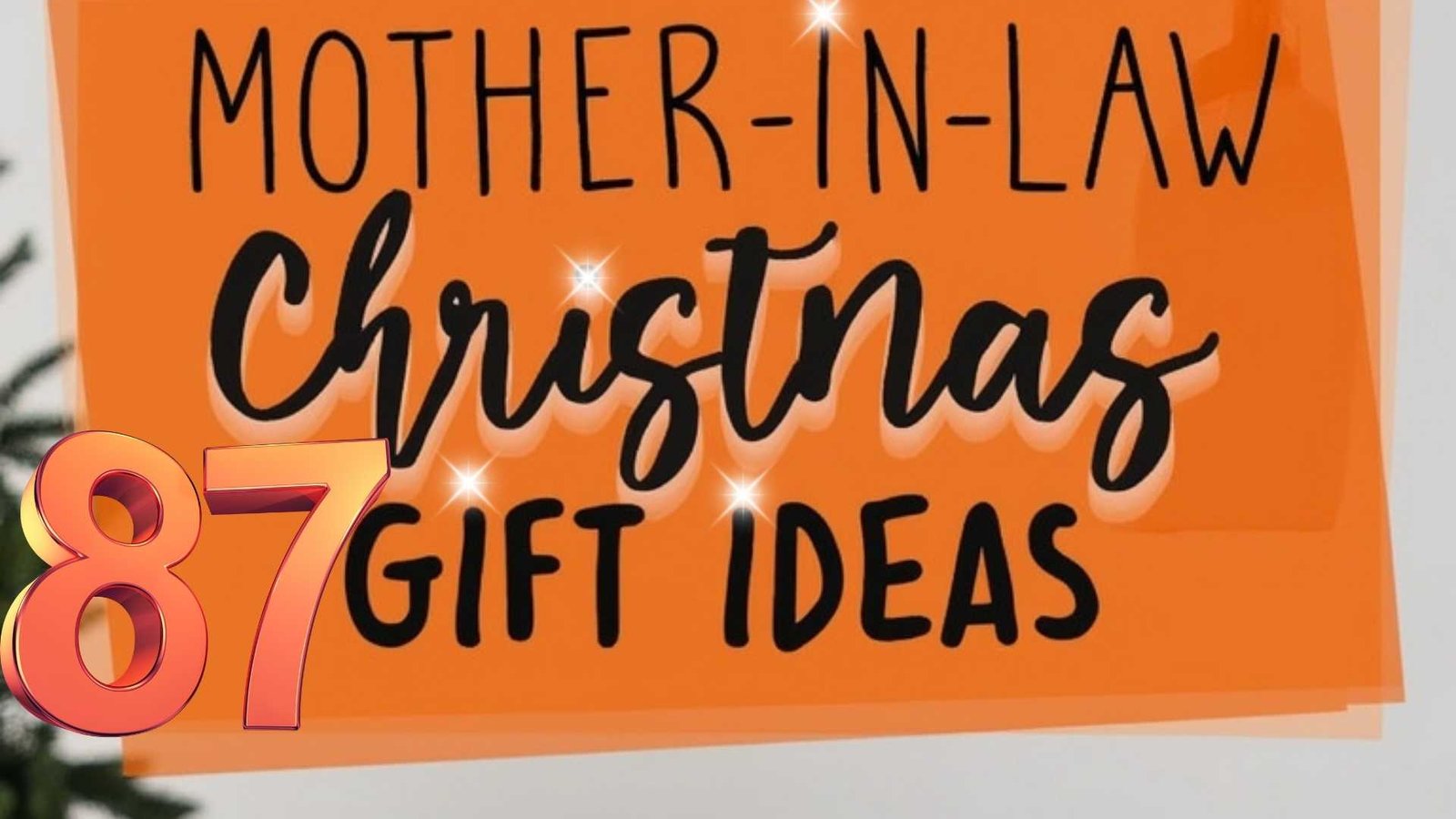 87 Christmas Gift Ideas - Mother in Law