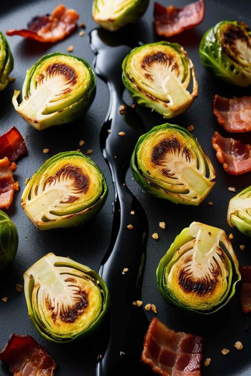 Roasted Brussels Sprouts with Balsamic