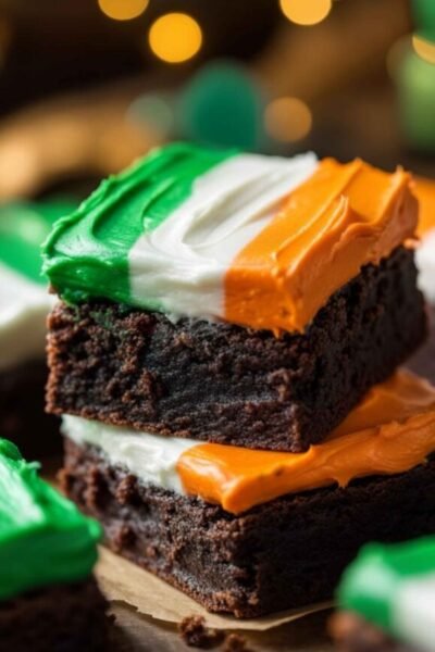 Flag Brownies
