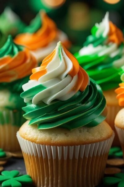 Flag Cupcakes