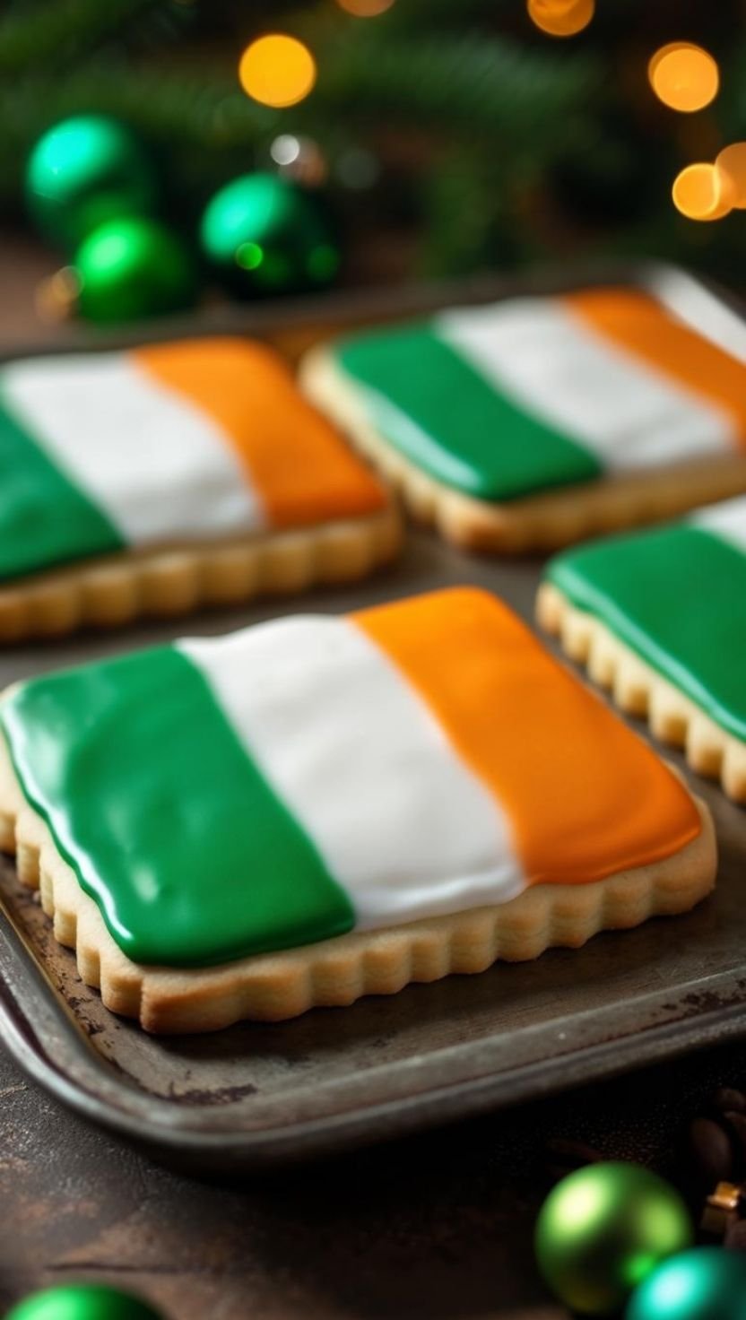 Irish Flag Cookies Irish Flag Cookies