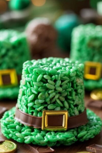 Leprechaun Rice Krispie Treats