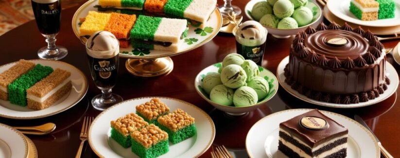 Saint Patricks day table Saint Patricks day table