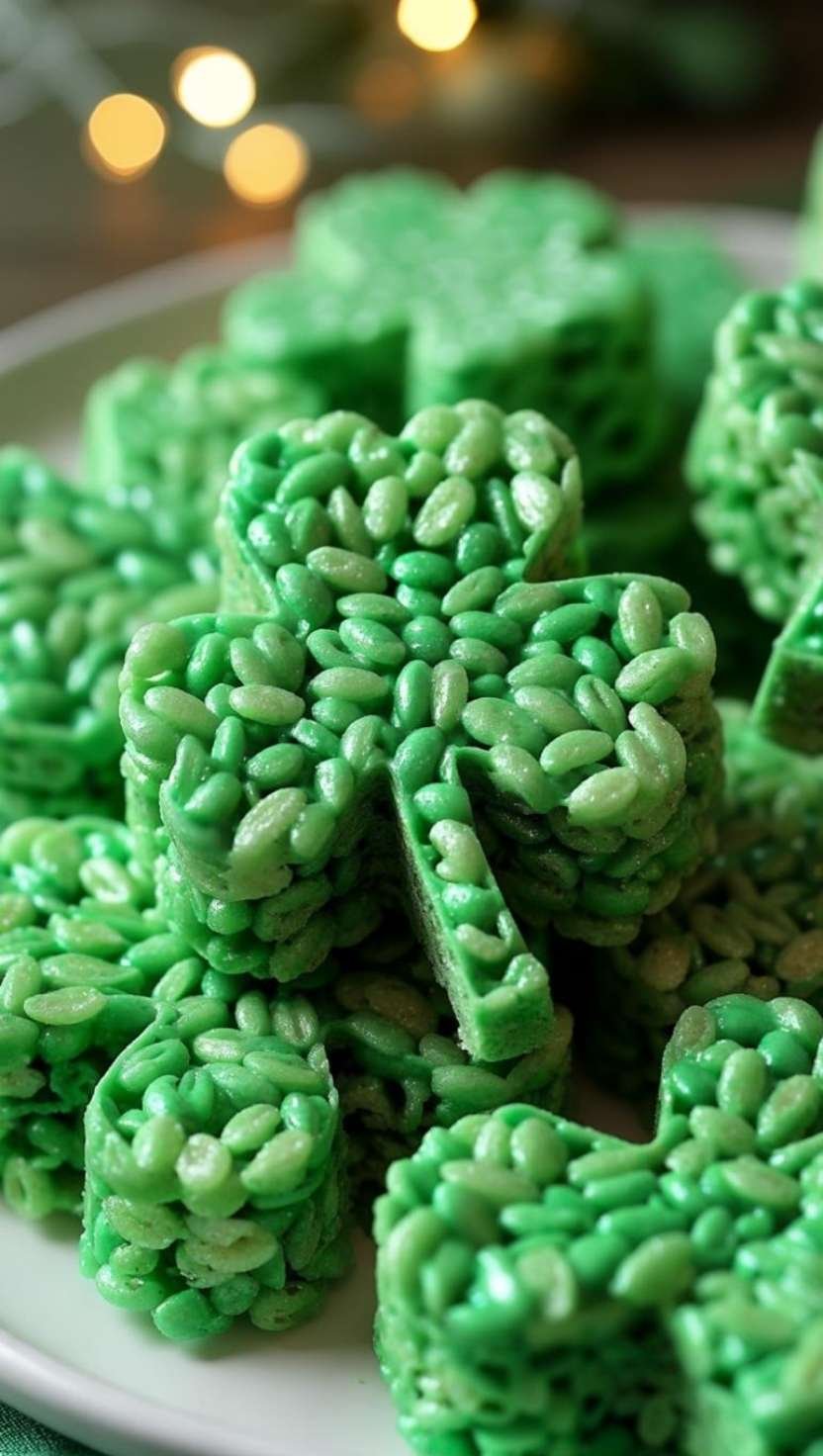 The No Bake Green Rice Krispie Treat Triumph The No Bake Green Rice Krispie Treat Triumph